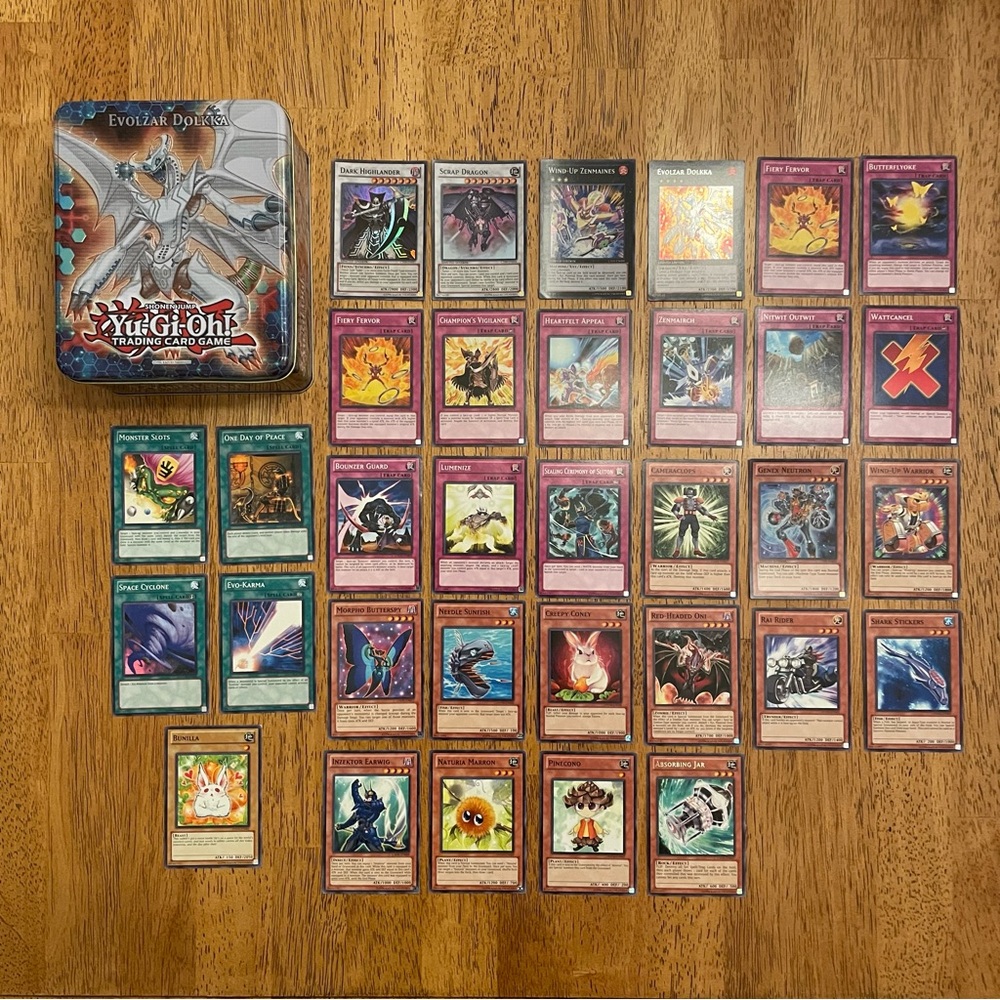 Yu-Gi-Oh! Cards & Tin